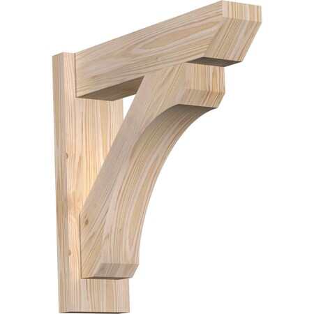 Ekena Millwork Legacy Slat Smooth Outlooker, Douglas Fir, 5 1/2"W x 20"D x 20"H OUT06X20X20LEC06SDF